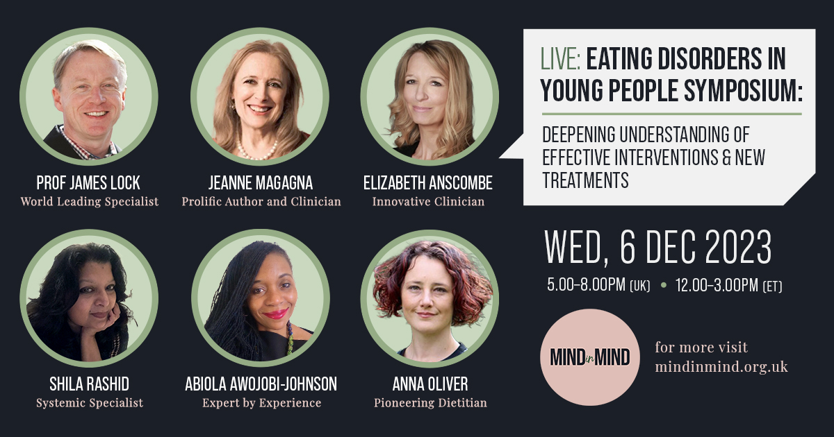 Eating Disorders in Young People Symposium Dec 2023 - Advertising Image
