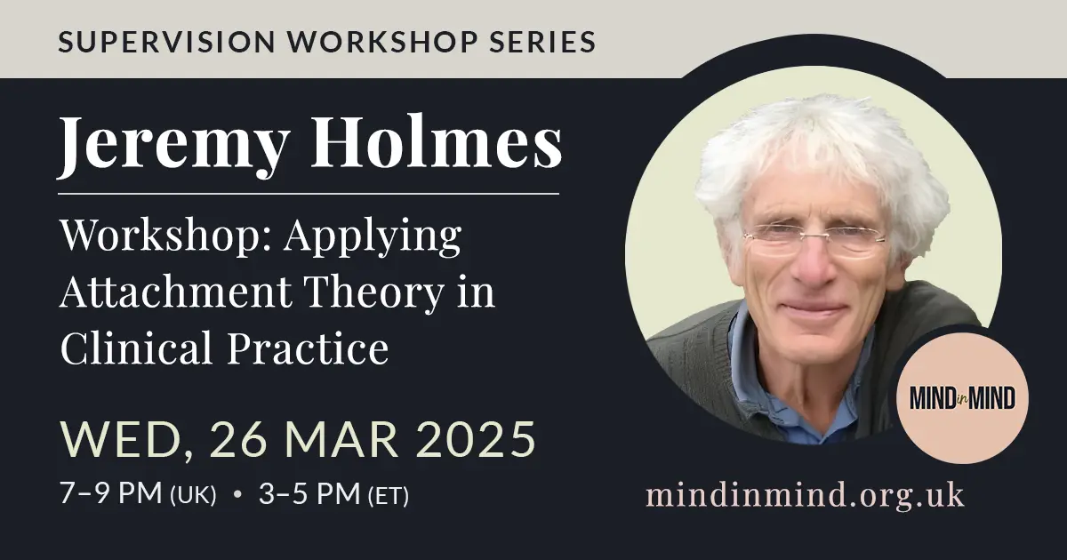 Jeremy Holmes Workshop - 26 Mar 2025
