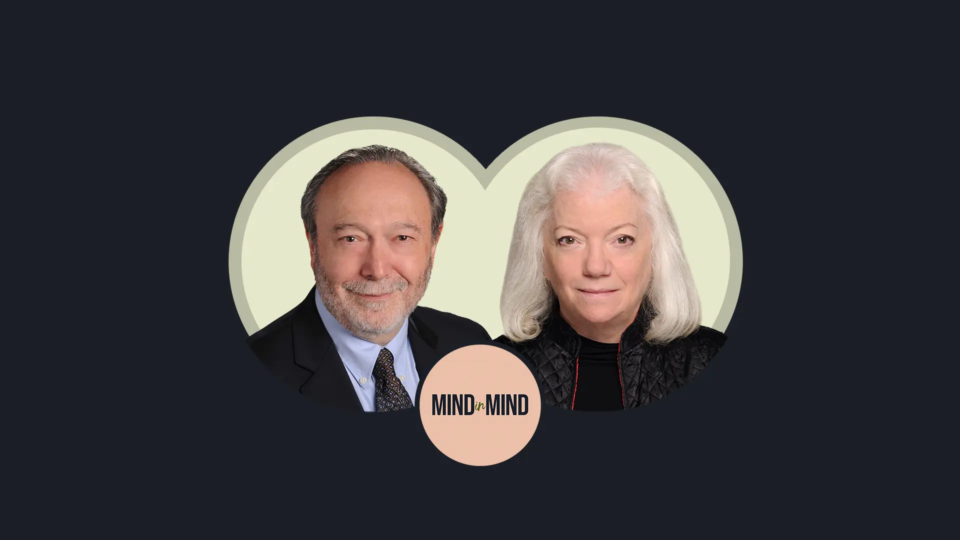 Stephen Porges and Sue Carter head shot photos